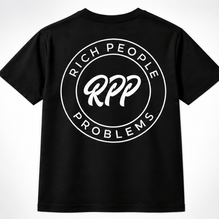 RPP Signature Tee black tee, back design